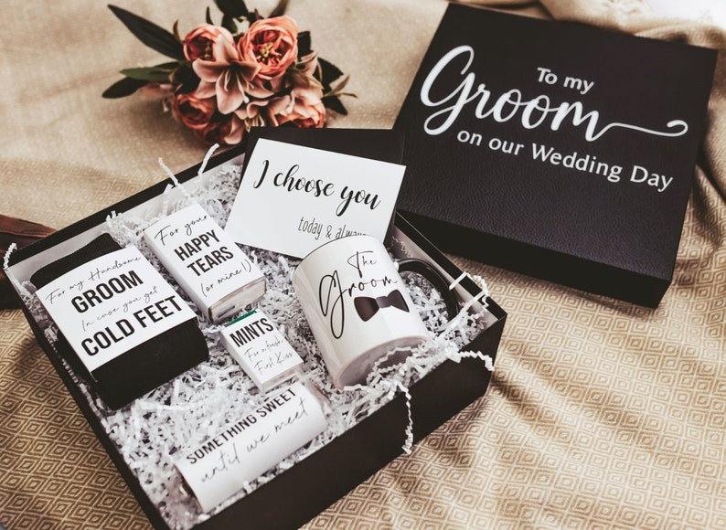 Groom Gift Box Wedding Day Gift for Groom Groom Gift From Etsy