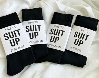 Groomsmen Socks, Groomsmen Gift, Best Man Gift, Wedding Socks, Bridal Party Gifts, Groomsman Gift, Officiant Gift, Usher Gift, Bridesman