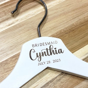 Bridesmaid Hanger - Bridal Hanger - Personalized Hanger - Bridesmaid Gifts