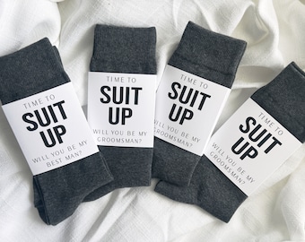 Groomsmen Socks Wedding Socks Groomsmen Gifts Groomsmen Proposal Best Man Gifts Bridal Party Socks Groomsman Socks Brother of the Bride Gift