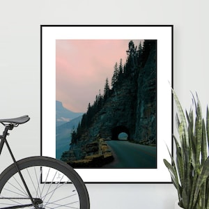 Glacier National Park - West Tunnel on the Going to the Sun Road -- Nature Landscape Photography