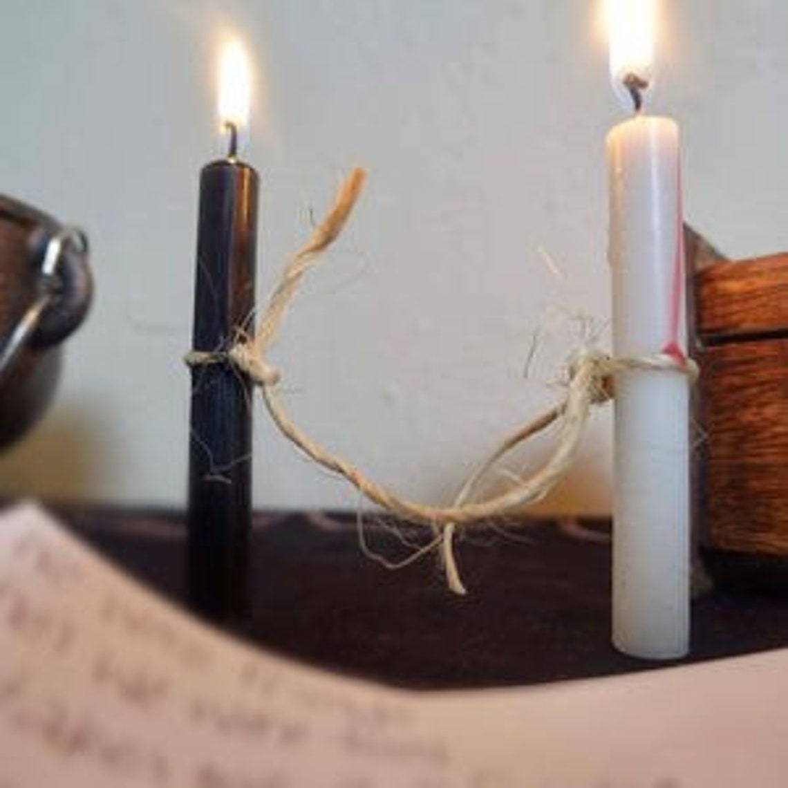 Cord candle cutting spell perfect for releasing a ex Etsy
