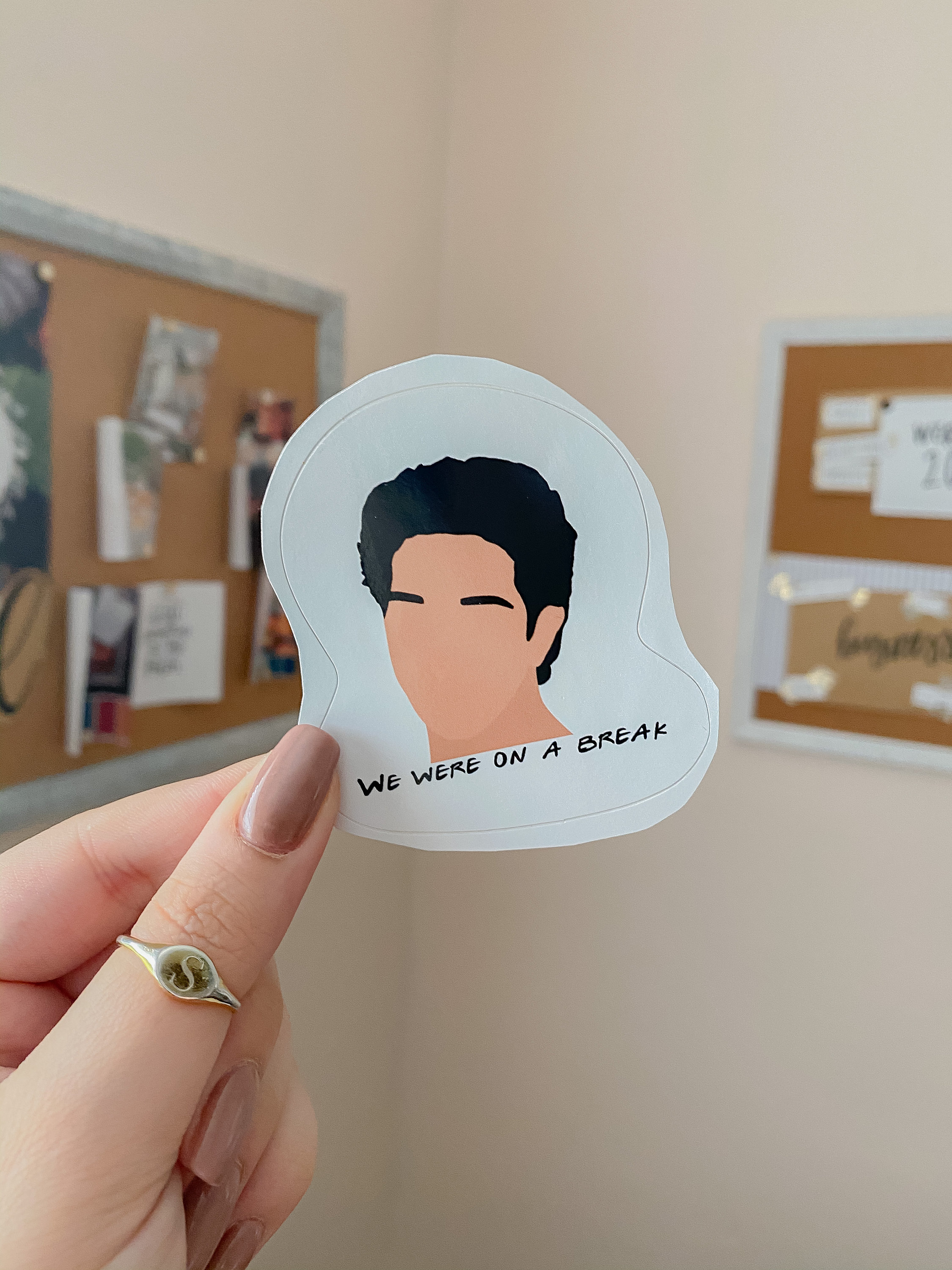 Ross Geller Friends Tv Show Sticker by Friends for iOS & Android