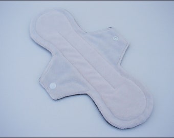 Reusable Cloth Menstrual Pad Giraffe Size 2 10 Medium Flow Minky Cloth Pad