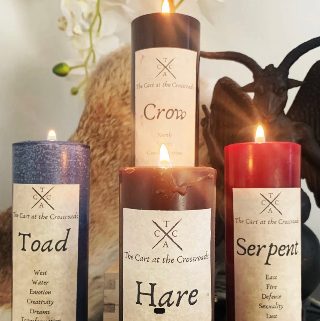 Compass Candle Set Etsy