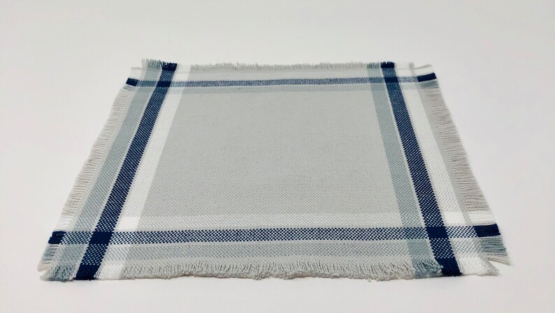 1:12th Scale Dollshouse Miniature Blue Tones Area Rug