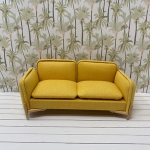 1:12th Scale Dollshouse wallpaper-Palm Print Digital Download