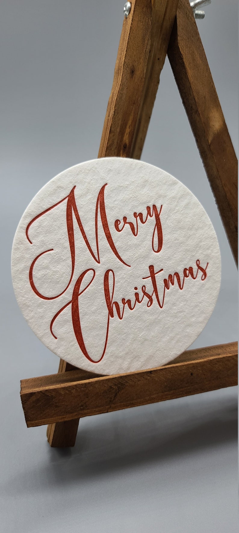 Set of Six Letterpress Printed Coasters - Thumbnail 3