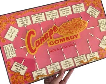 Vintage NOS Canapé comedy sandwich decor