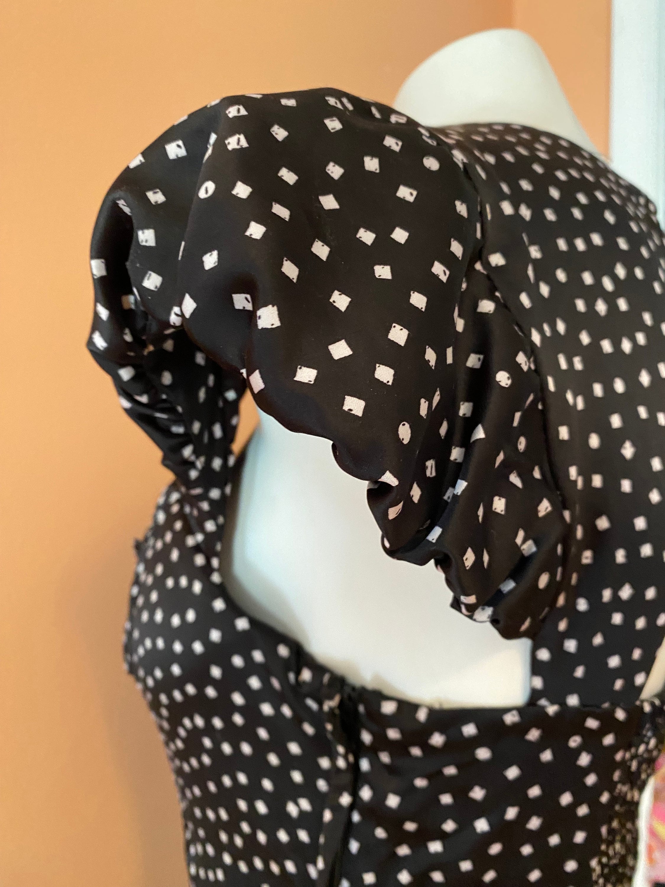 Vintage Throwback Guess Dress, Polka Dot Pinup Dress - Etsy Vintage Throwback Guess Dress, Polka Dot Pinup Dress - Etsy