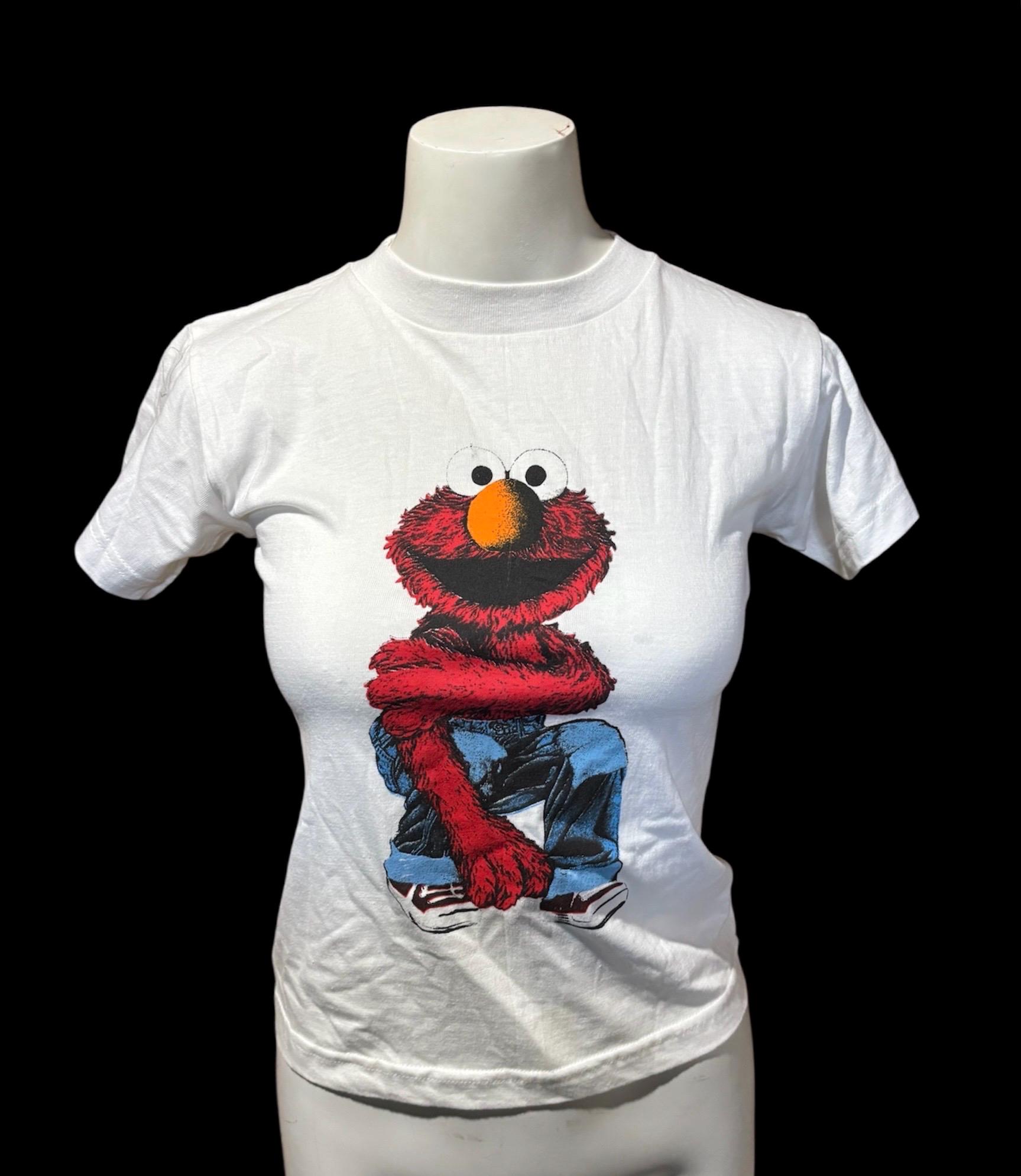 90s SESAME STREET ELMO エルモ Tシャツ XL 90's Sesame Street 