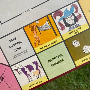 Vintage Seduction Board Game: Retro Adult Party Game NOS image 5