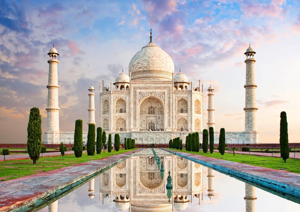 Taj Mahal Zoom Virtual Background Etsy