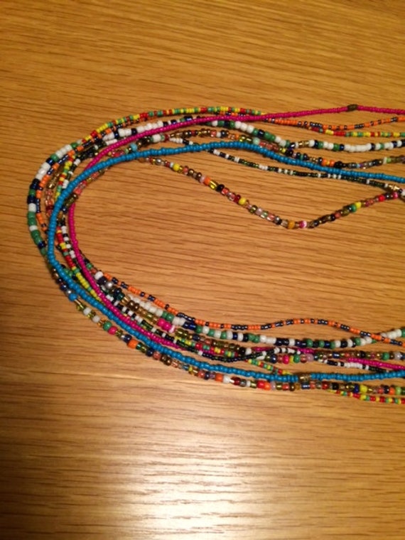 etsy african waist beads