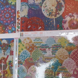 Confetti Heaven 3 Diamond Painting Kits 40x30