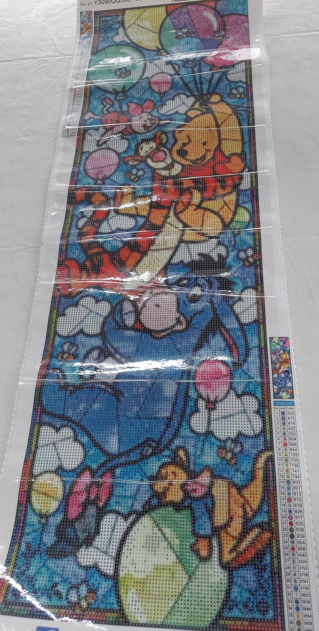 Winnie Pooh & Friends Diamond Painting 30cm X 90cm Etsy