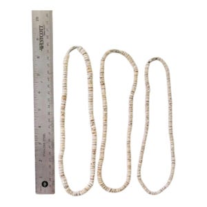 Puka Shell Necklace Lei  Tiger