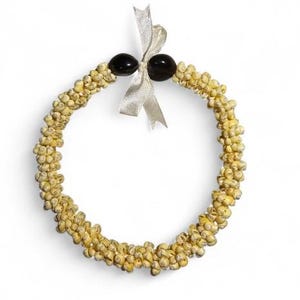 Choker 18 inches Mongo Shell with Kukui Nut