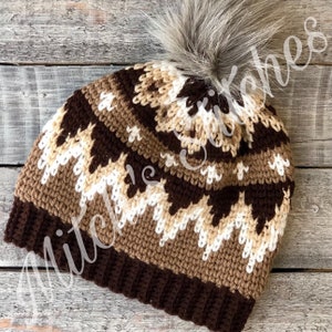 The Bernie Beanie Crochet Hat Pattern, Bernie Sanders, Inauguration Mittens, PDF Download, Vermont, Bernie Sanders Inspired, Bernies Mittens image 4