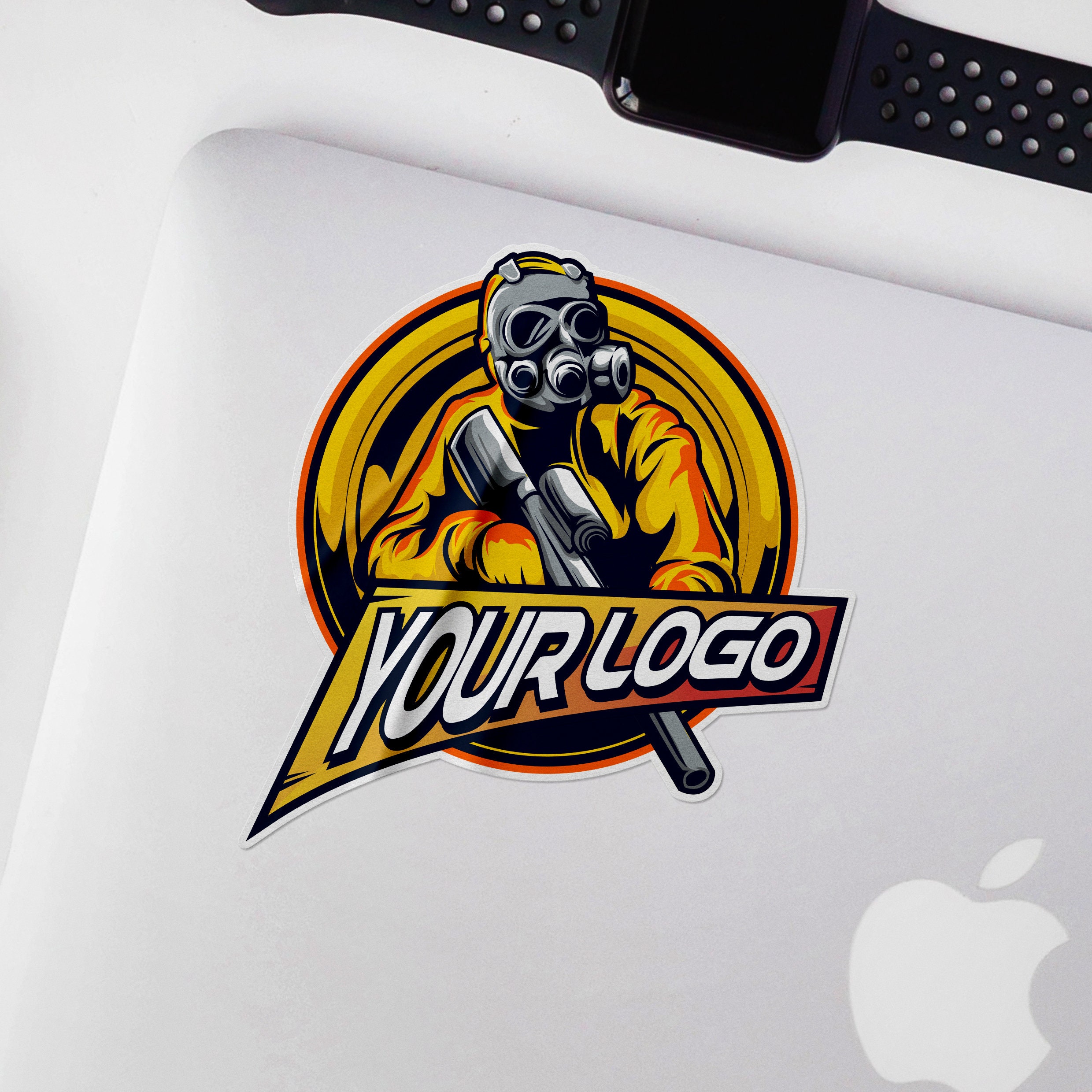 Custom Stickers Bulk Set. Logo Decals Printed on Waterproof Etsy