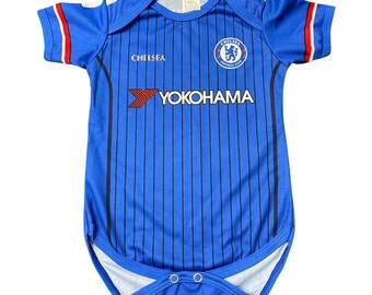 Football Club 2020-2021 Season Home Chelsea Onesies Baby Bodysuit Toddler for 0-9 Months Blue Football Club 2020-2021 Season Home Chelsea Onesies Baby Bodysuit Toddler for 0-9 Months Blue