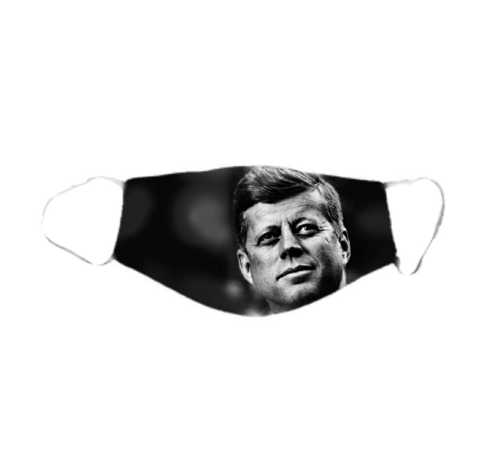 JFK Photo Inspired Face Mask John Fitzgerald Kennedy 1960 Etsy