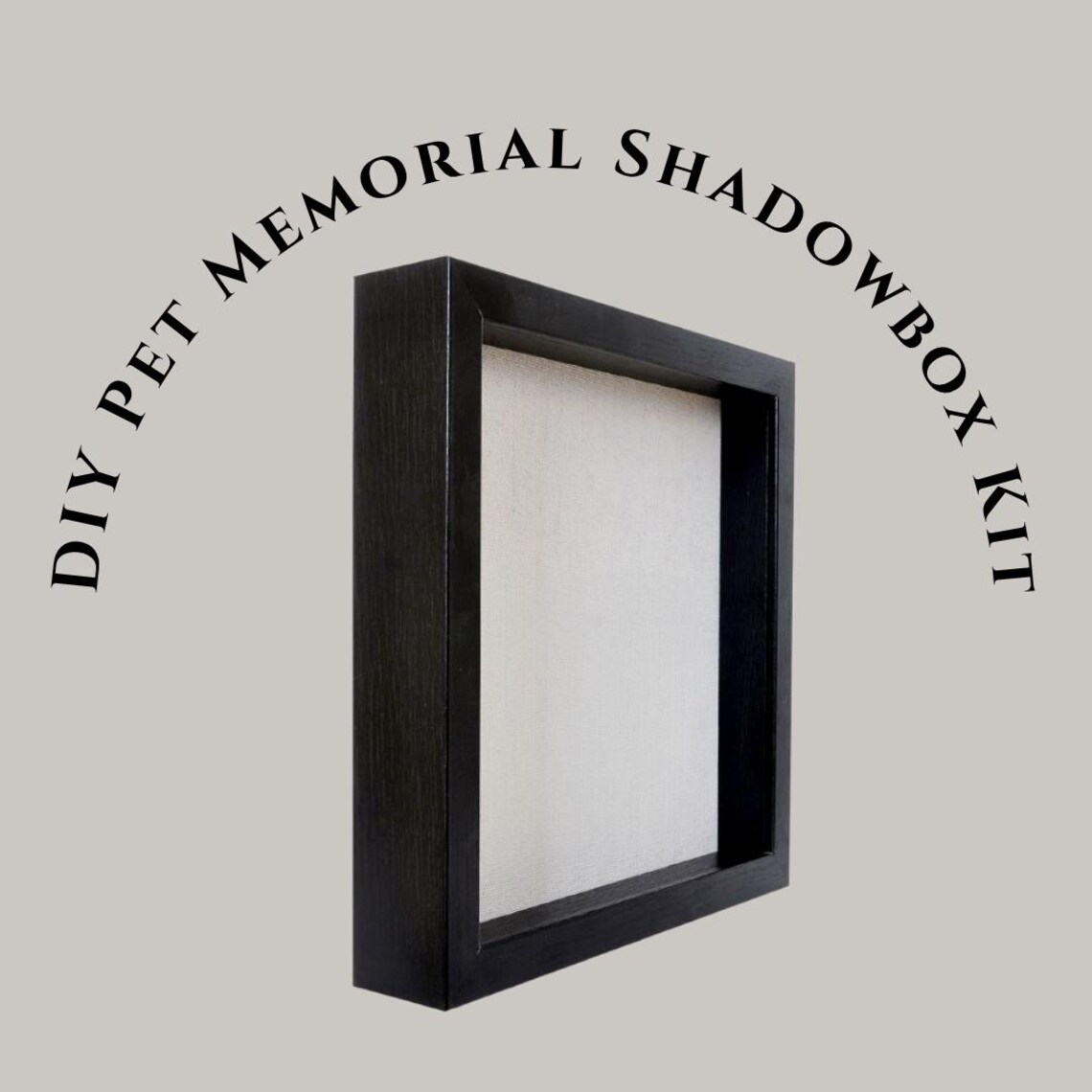 DIY Pet Memorial Shadowbox Kit - Etsy