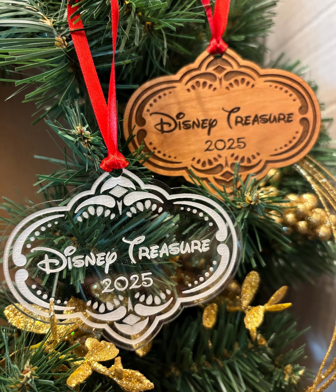 Disney Treasure Door Number Christmas Ornament - Cruise Line Fish
