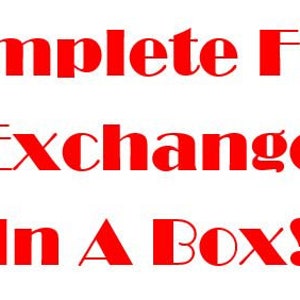Complete Fish Exchange In A Box - customized sets for boys, girls, moms, dads or teens - Disney Cruise Fish Extender