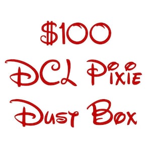 Disney Cruise Line Pixie Dust Box - Fish extender gift ideas for your next trip - DCL Treasure, Wonder, Wish, Magic