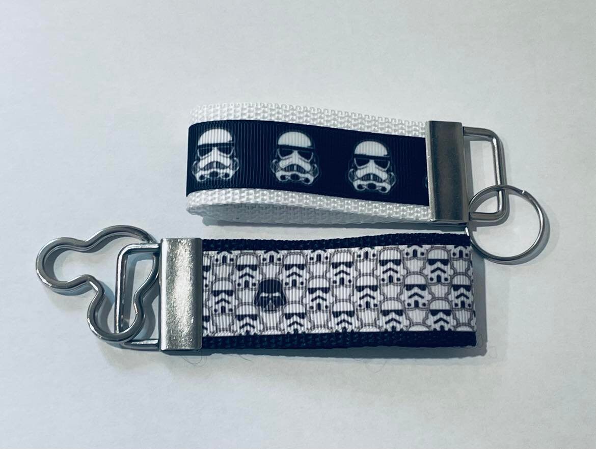 Star Wars Stormtrooper Keyring - Cute PVC Keychain Gift For Fans