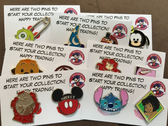 Disney Pin Trading Starter Pack - Pick Your Character - Hidden