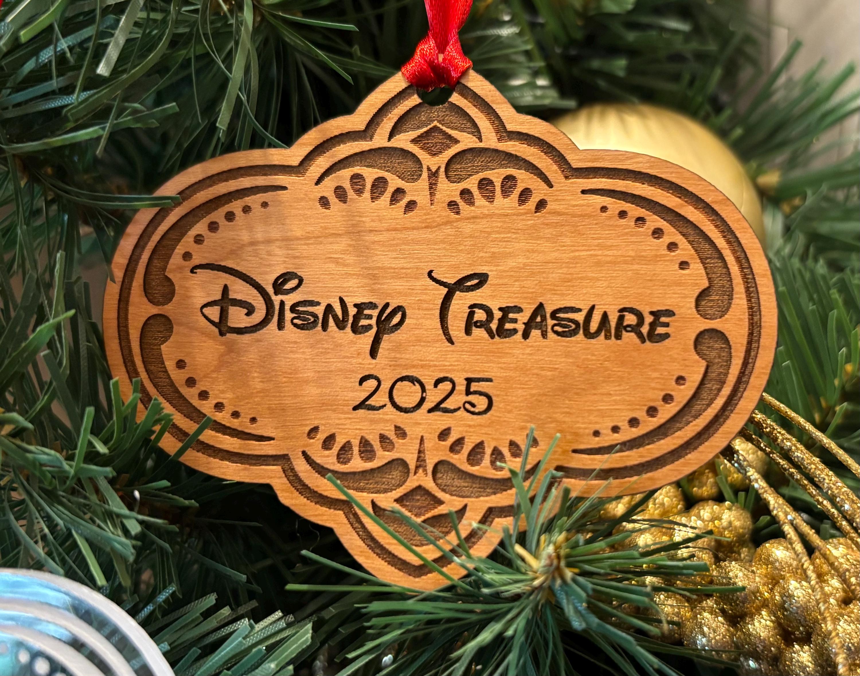 Disney Treasure Door Number Christmas Ornament - Cruise Line Fish