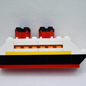 Halloween themed Disney Cruise Line Lego ship