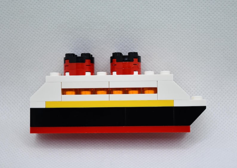 Halloween themed Disney Cruise Line Lego ship