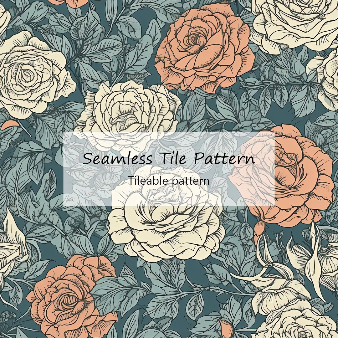 Botanical Floral Printable Paper, Vintage Flowers Prints, Rustic ...