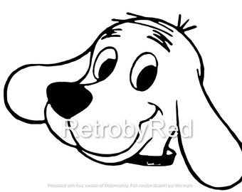 Clifford the big red dog SVG