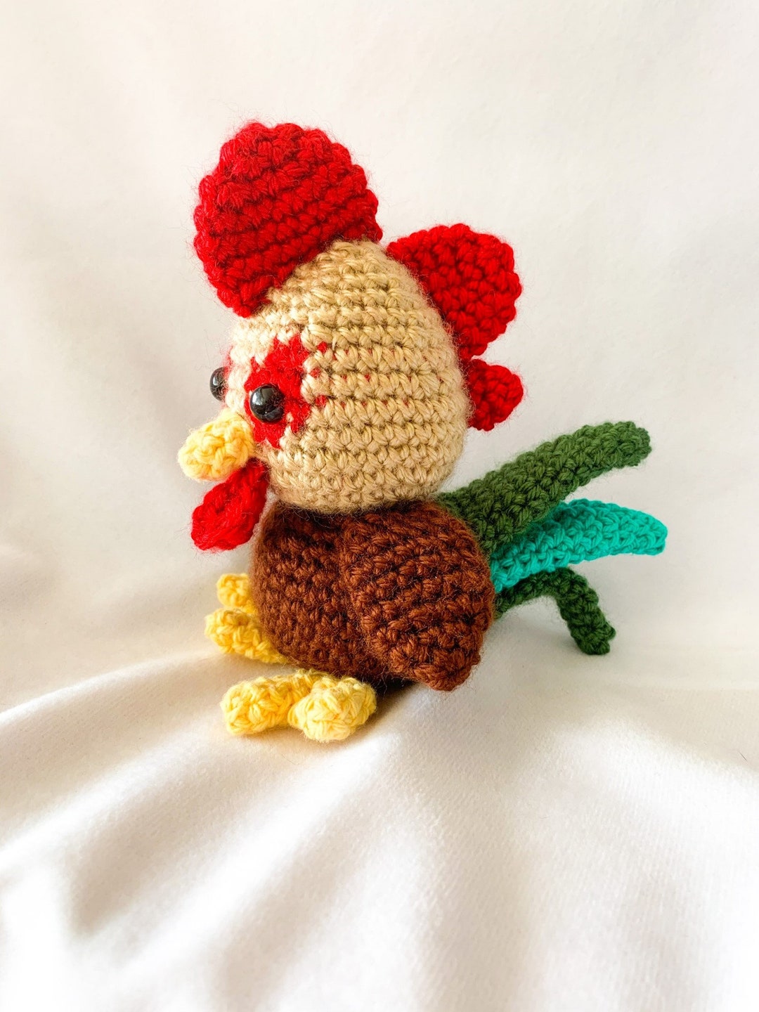 Crochet Rooster - Etsy
