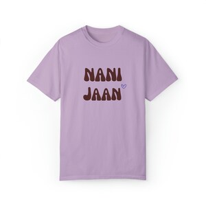 Nani Jaan Shirt for Desi Grandma T-Shirt for Indian Pakistani Grandmother Gift for Nani Ma Tshirt Christmas Desi Gifts of Desi Apparel image 7