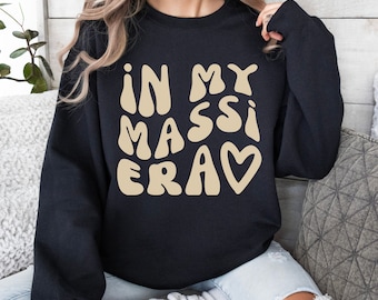 In My Massi Era Sweatshirt for Desi Aunt Pakistani Indian Masi Baby Announcement South Asian Sweater for Auntie Modern Desi Bollywood Shirt