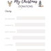 Christmas Donations List Printable, Children's Donation Christmas ...