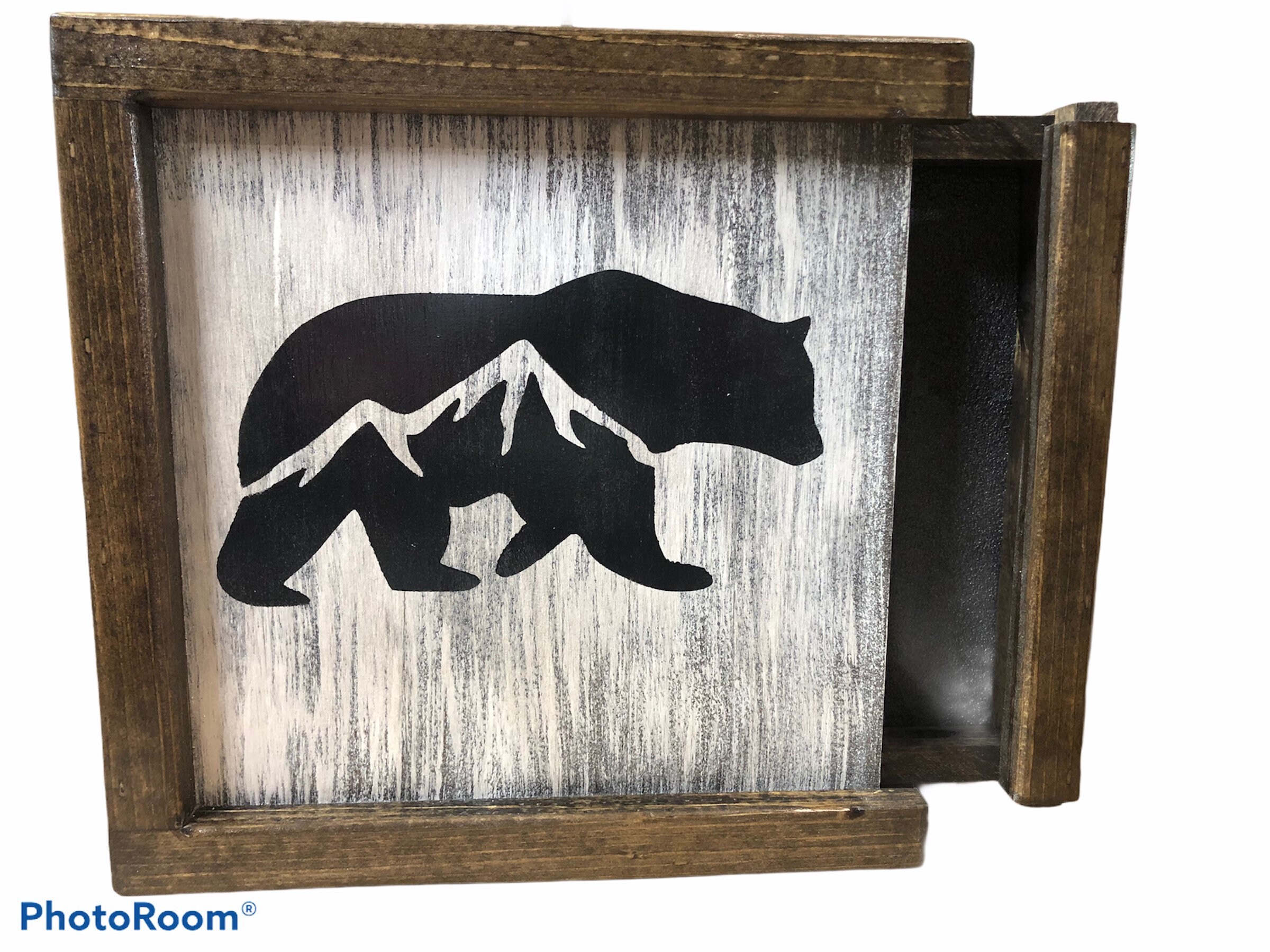 Tactical Wall Art Gun concealment Hidden storage Gift idea Etsy