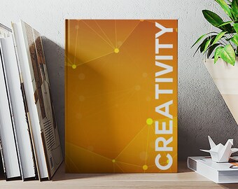 Creativity Notebook, Idea Journal, Idea Logbook, Company Gift, Employee Gift, Meeting Journal, Company Swag, Book