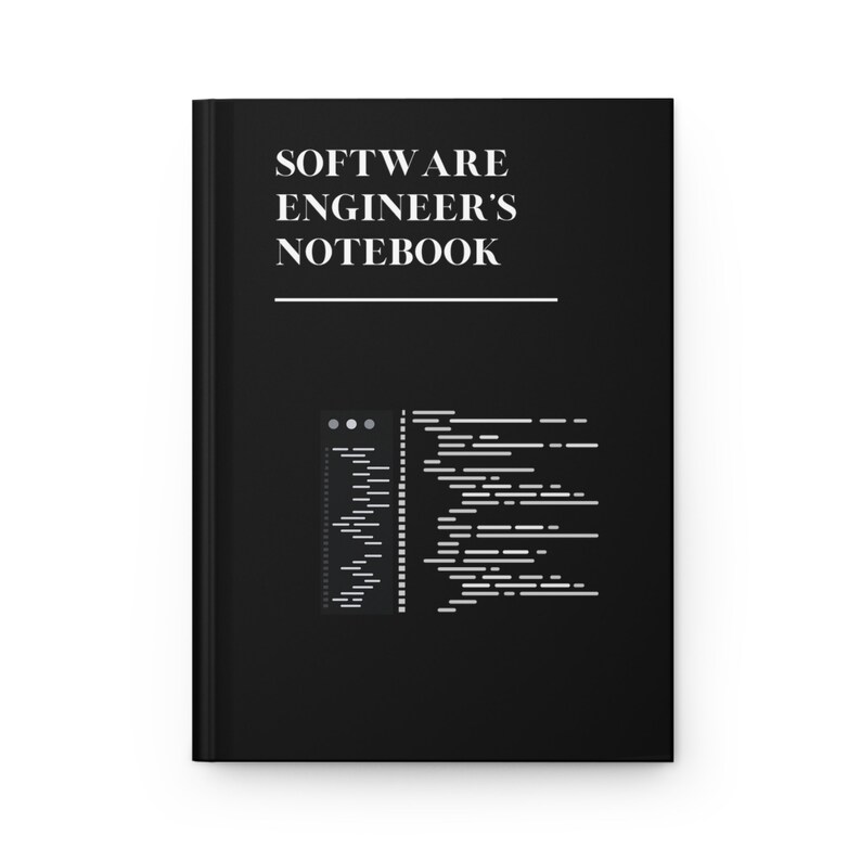 Software Engineer's Notebook, Engineering Book, Engineer's Journal, Company Gift, Employee Gift, Meeting Journal, Company Swag, Notebook imagen 7