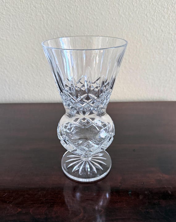 Waterford Lismore Thistle Vase, 7"