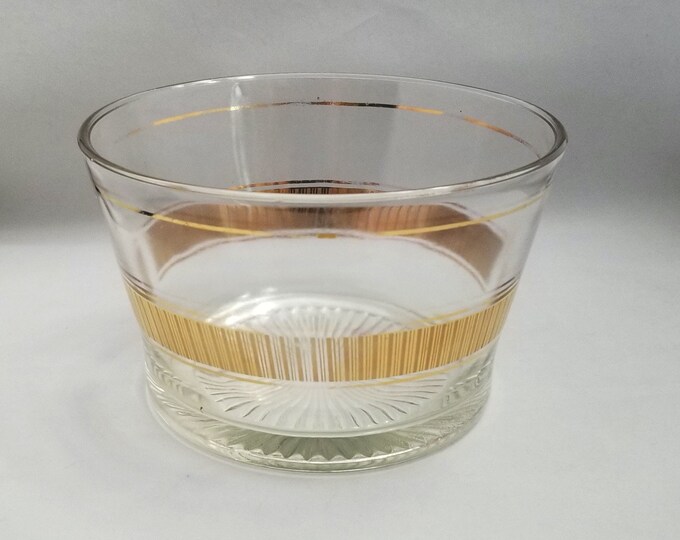 MCM Ice Bucket, Atomic Era, 22K Gold Etsy