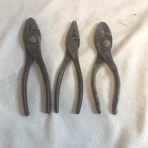 Vintage Different Styles Pliers
