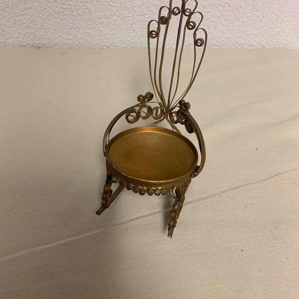 Vintage Pocket Watch/Jewelry Chair