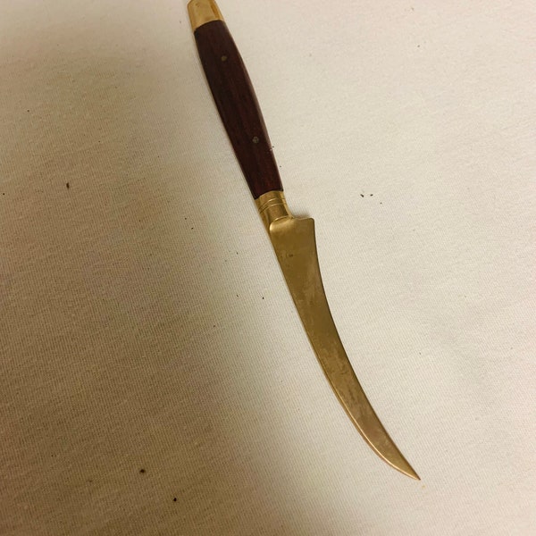 Brass Letter Opener Etsy