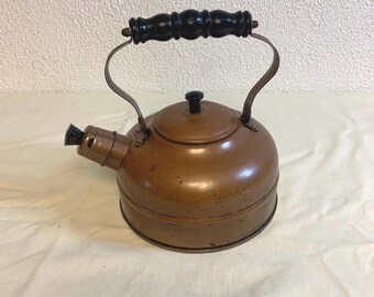 Vintage Copper Tea Pot